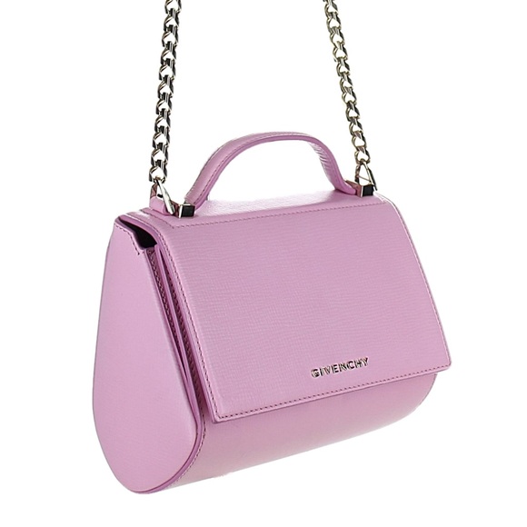 Givenchy Handbags - GIVENCHY Pandora Box Mini Chain Handbag Pink
